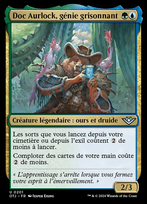 Doc Aurlock, génie grisonnant