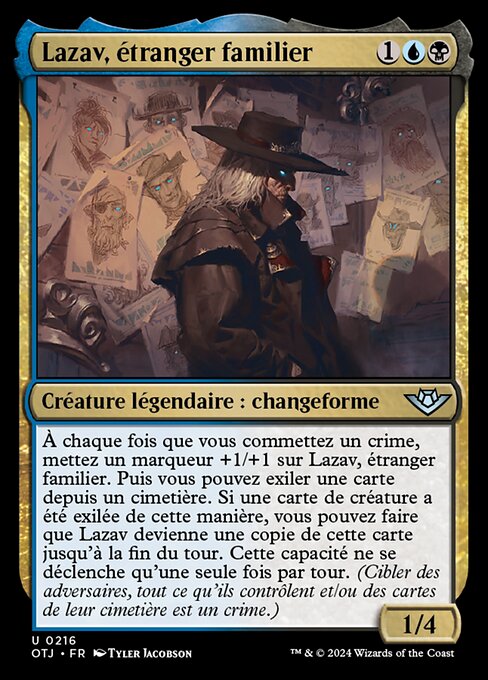 Lazav, Familiar Stranger