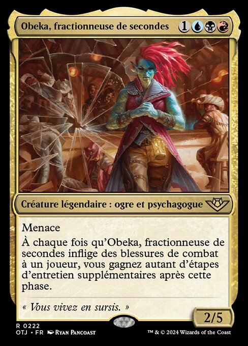 Obeka, fractionneuse de secondes