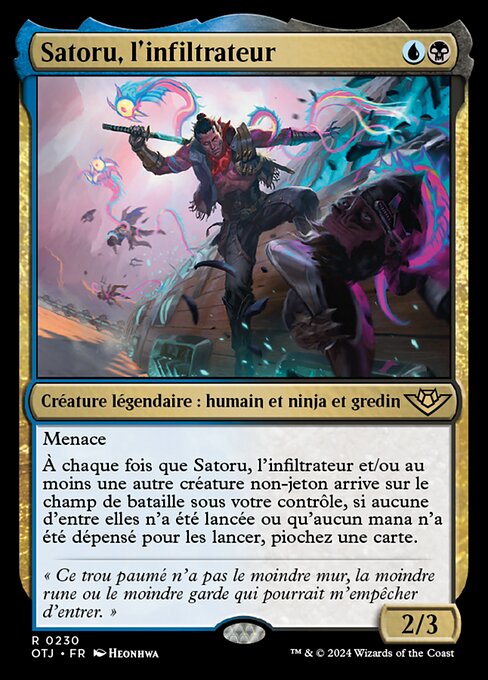 Satoru, l'infiltrateur