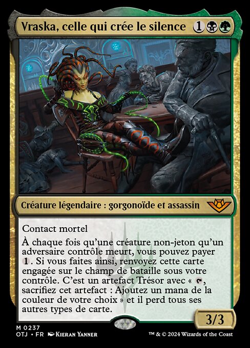 Vraska, celle qui crée le silence