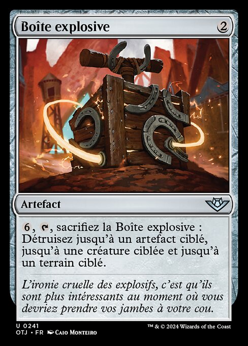 Boîte explosive