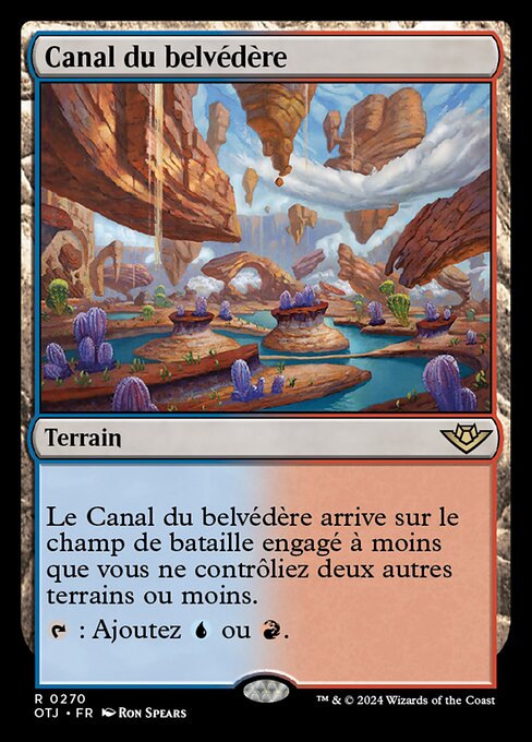 Canal du belvédère