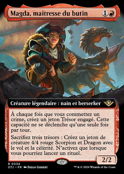 Magda, maîtresse du butin