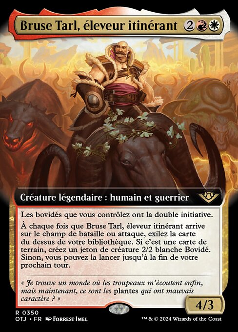 Bruse Tarl, éleveur itinérant