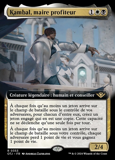 Kambal, maire profiteur