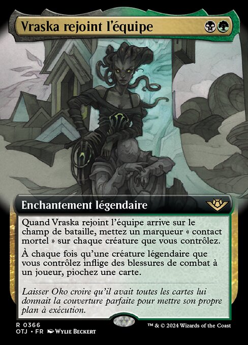 Vraska rejoint l'équipe