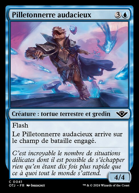 Pilletonnerre audacieux