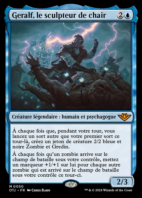 Geralf, le sculpteur de chair