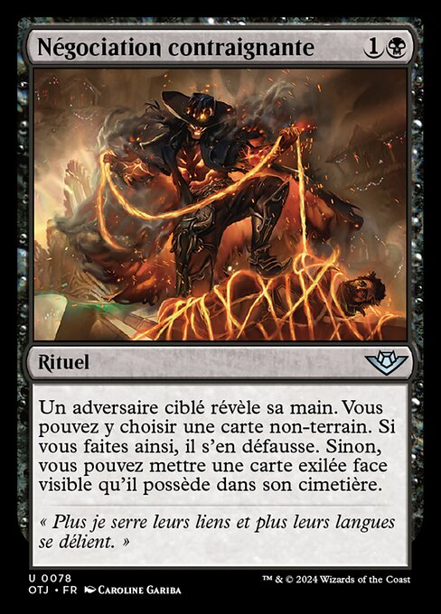 Négociation contraignante