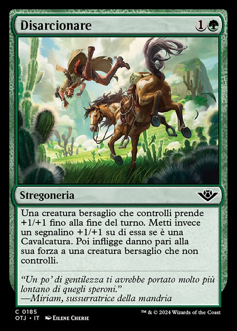 Throw from the Saddle