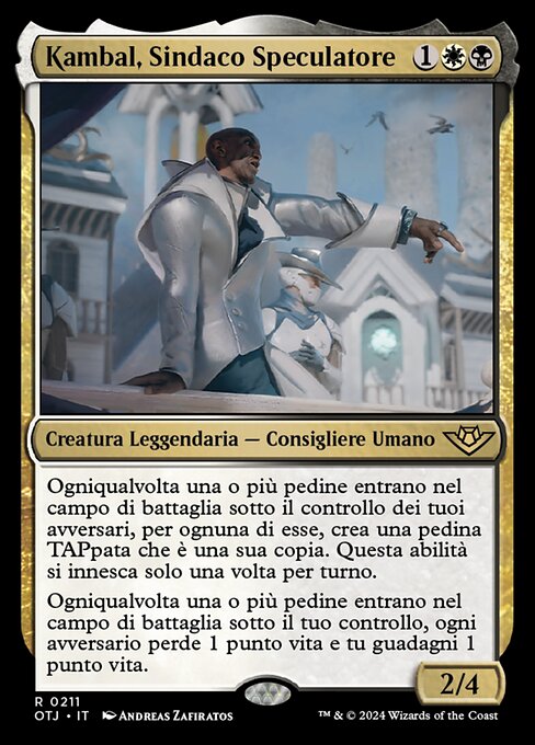 Kambal, Profiteering Mayor