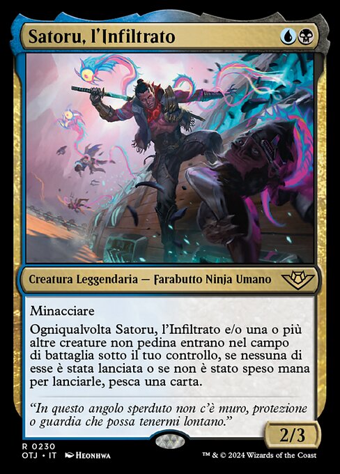 Satoru, l'Infiltrato