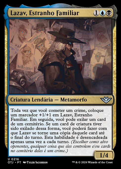 Lazav, Familiar Stranger