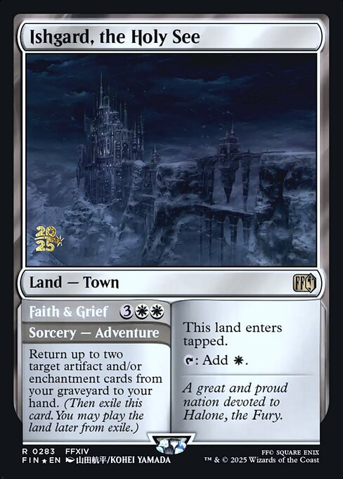 Ishgard, the Holy See // Faith & Grief