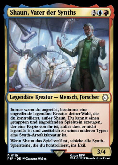 Shaun, Father of Synths