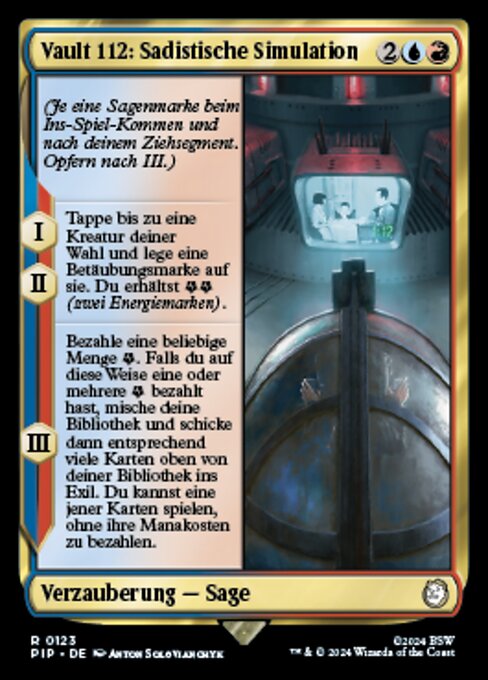 Vault 112: Sadistic Simulation