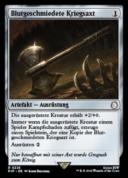 Bloodforged Battle-Axe