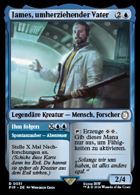 James, Wandering Dad // Follow Him