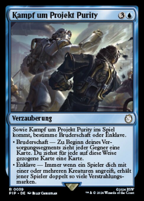 Struggle for Project Purity