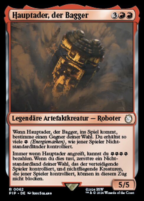 The Motherlode, Excavator