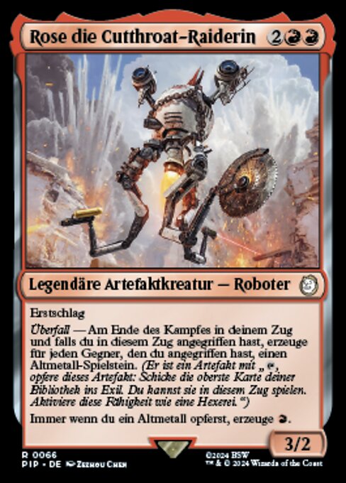 Rose, Cutthroat Raider