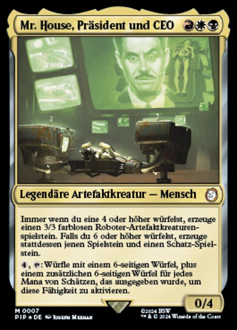 Mr. House, President and CEO