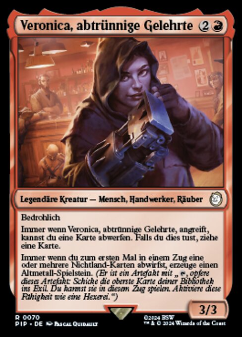 Veronica, Dissident Scribe