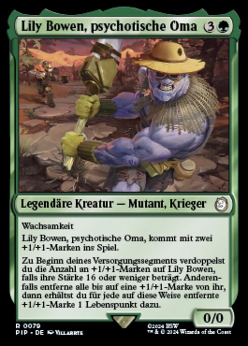 Lily Bowen, Raging Grandma