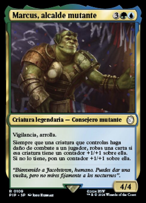 Marcus, Mutant Mayor