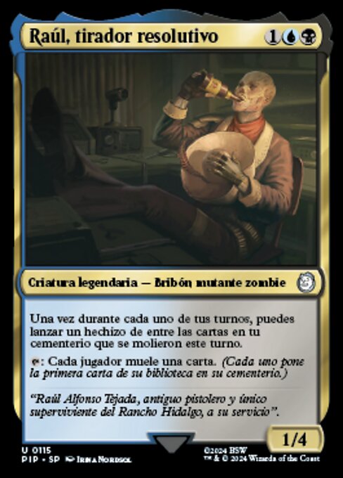 Raul, Trouble Shooter