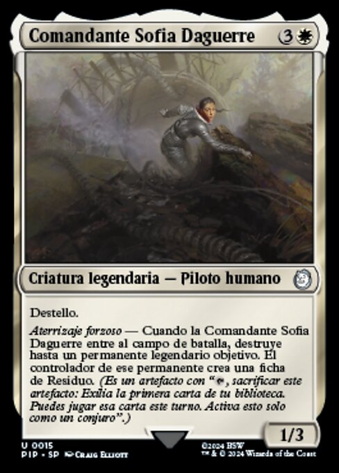 Commander Sofia Daguerre