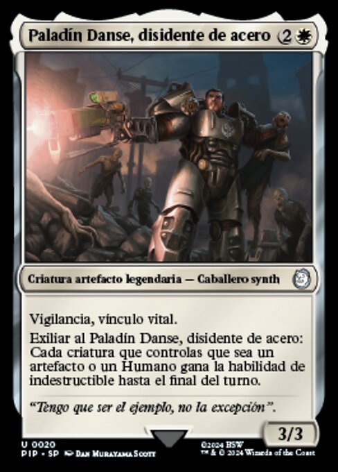 Paladin Danse, Steel Maverick