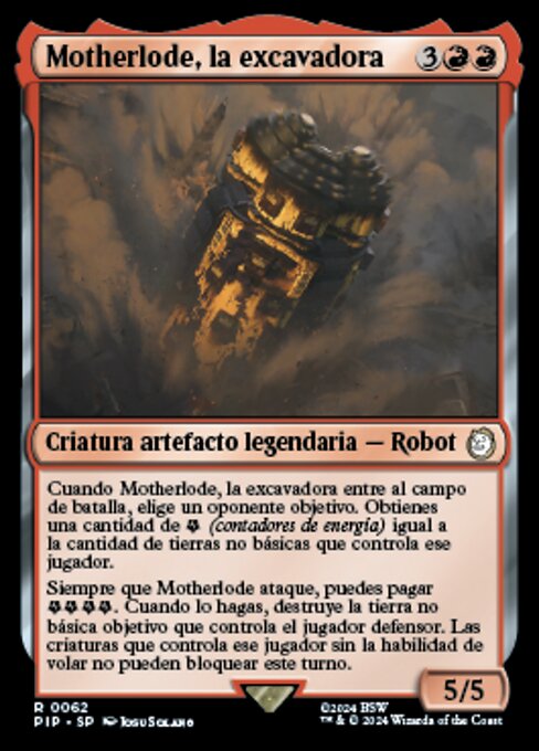 The Motherlode, Excavator