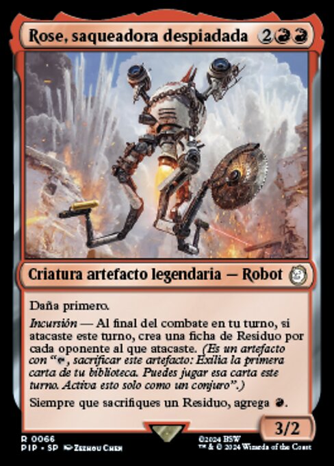 Rose, Cutthroat Raider