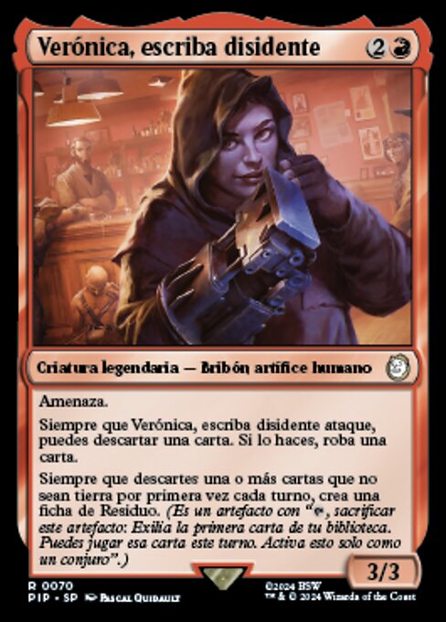 Veronica, Dissident Scribe