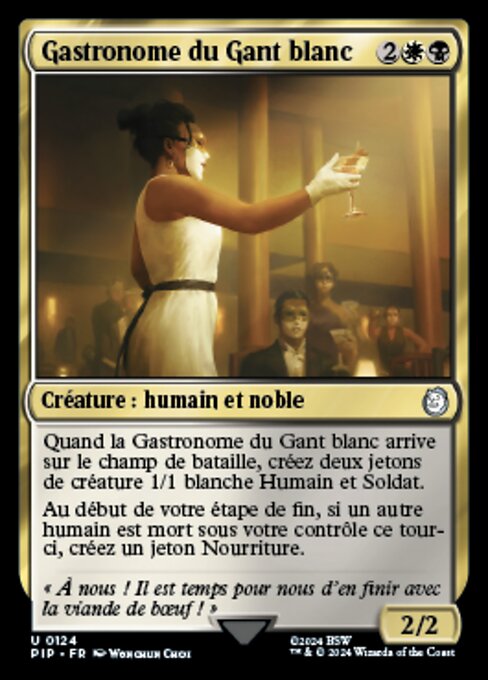 Gastronome du Gant blanc