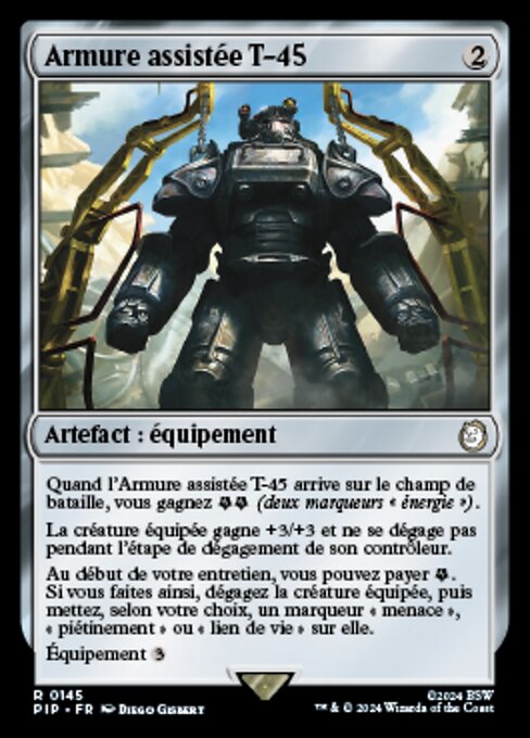 Armure assistée T-45