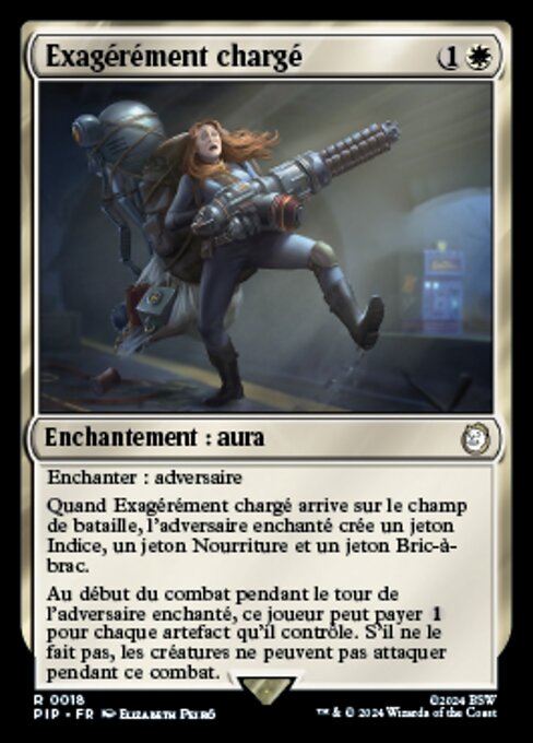 Exagérément chargé