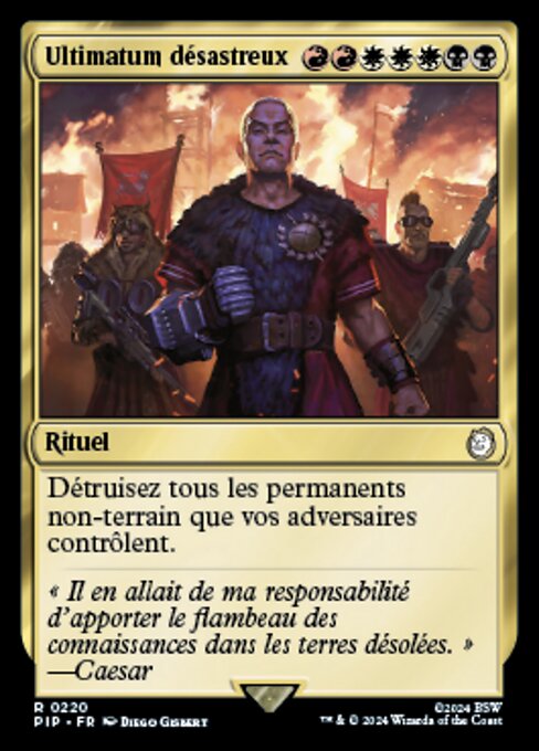 Ruinous Ultimatum