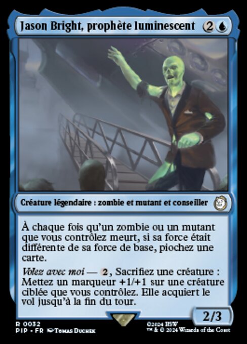 Jason Bright, prophète luminescent