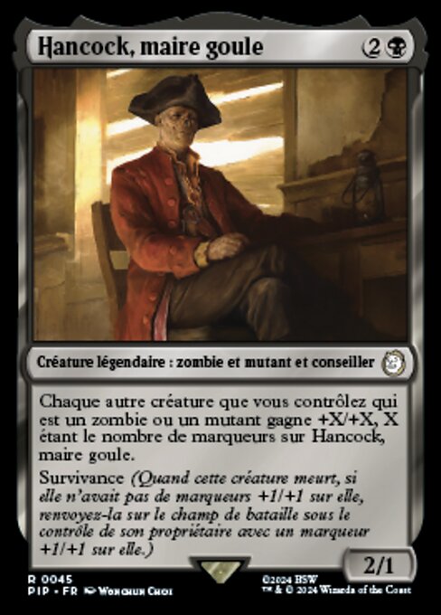 Hancock, maire goule