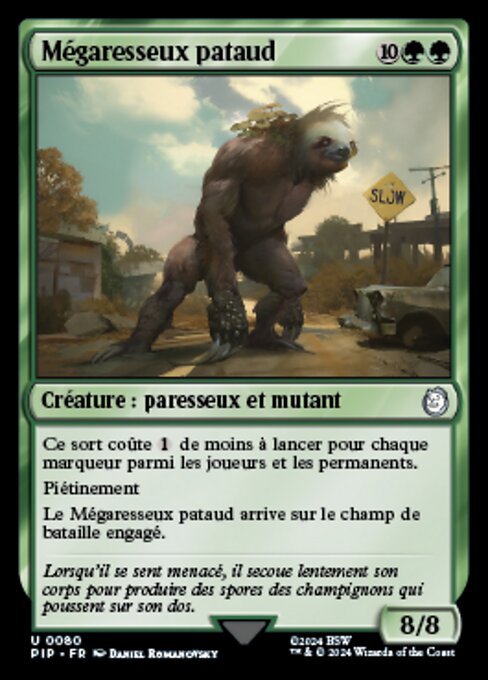 Mégaresseux pataud