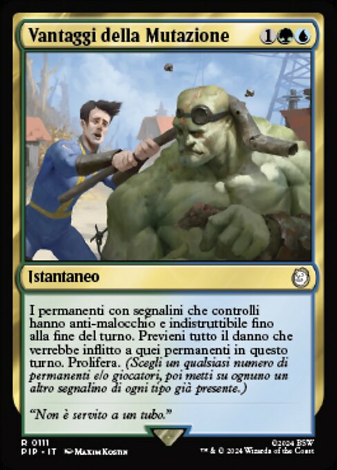 Mutational Advantage