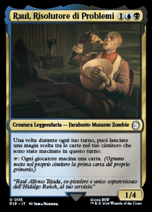 Raul, Trouble Shooter