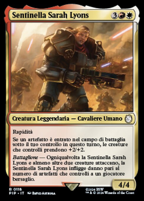 Sentinel Sarah Lyons