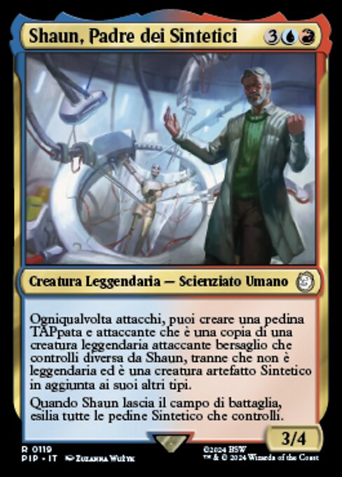 Shaun, Father of Synths