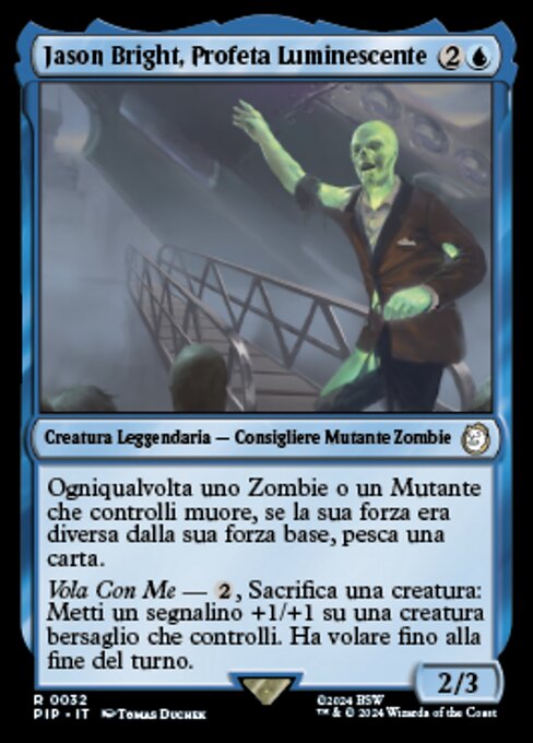 Jason Bright, Glowing Prophet