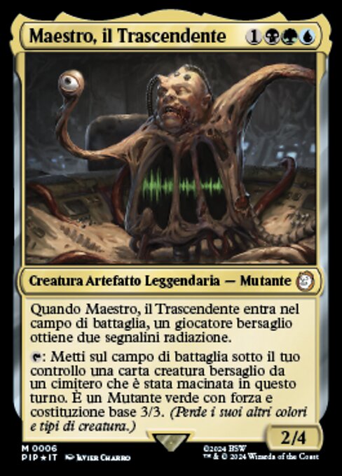 The Master, Transcendent