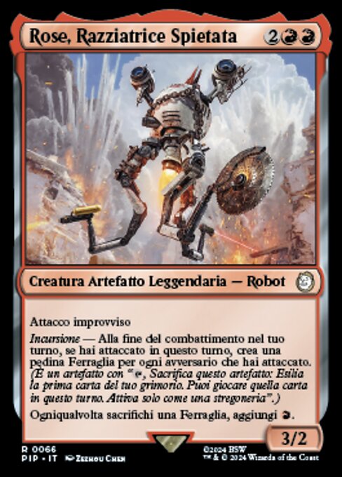 Rose, Cutthroat Raider